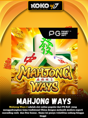 PG Soft Mahjong Ways 2